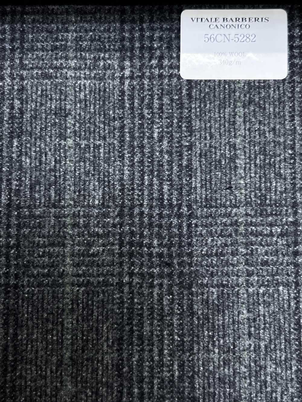 56CN5282 CANONICO ORIGINAL Flanella di lana Glen check grigio/verde[Tessile] CANONICO