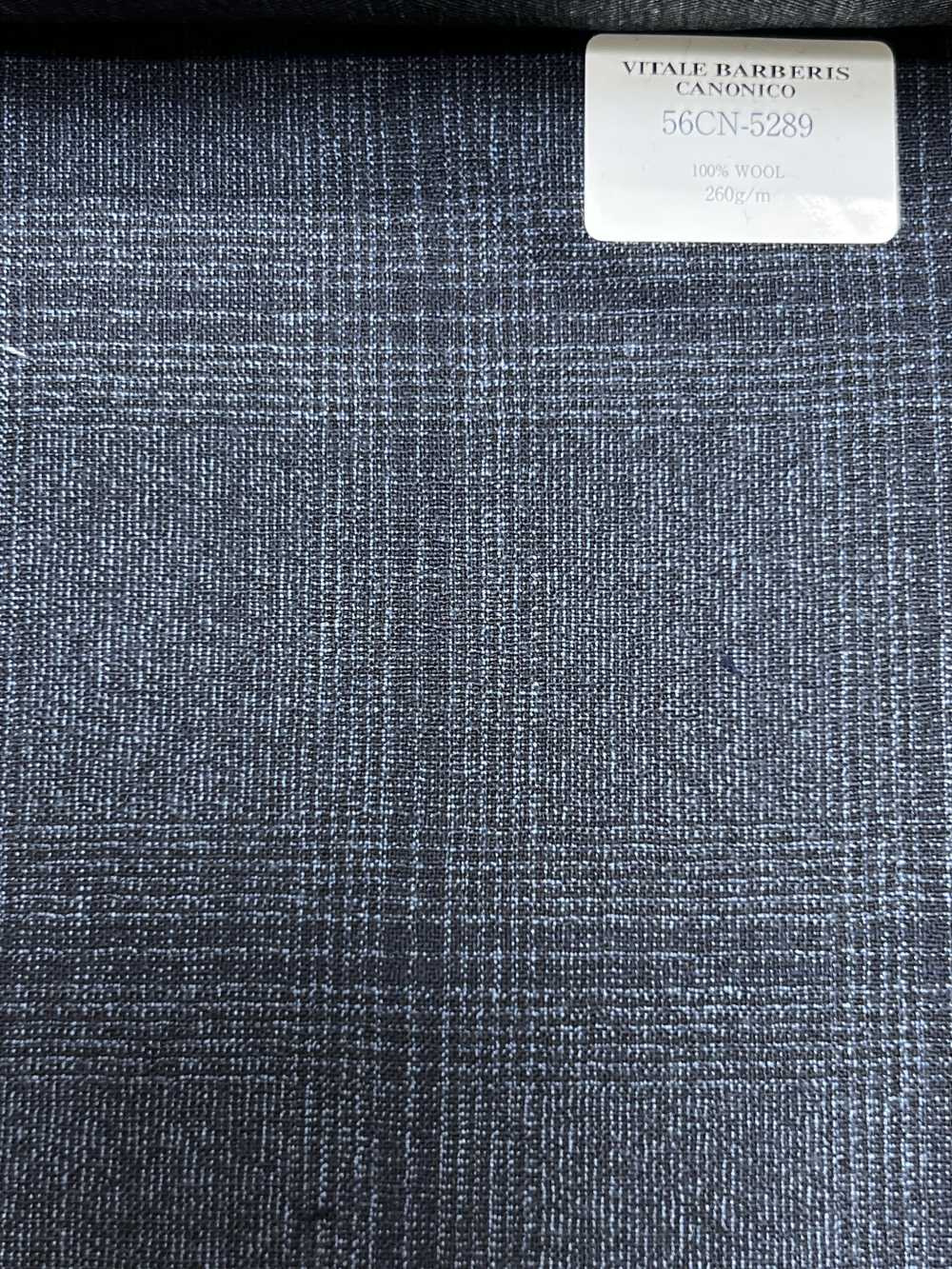 56CN5289 CANONICO Tropical garzato a quadretti Glen blu navy[Tessile] CANONICO