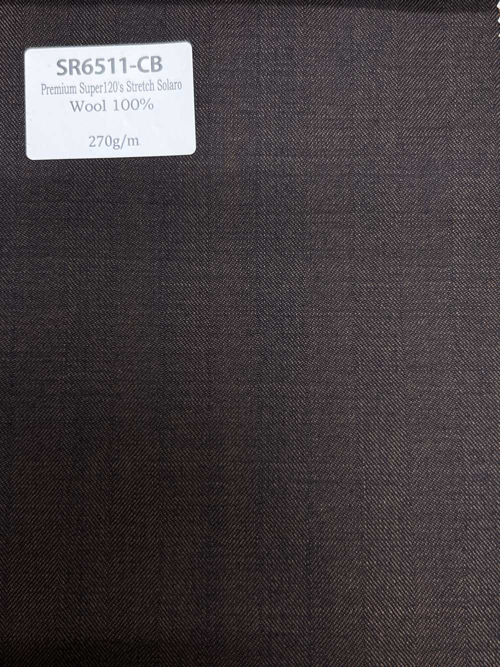 SR6511-CB Standard di fabbricazione giapponese Premium Super 120's in filato singolo elasticizzato Solaro marr[Tessile] HOSOI SYOJI