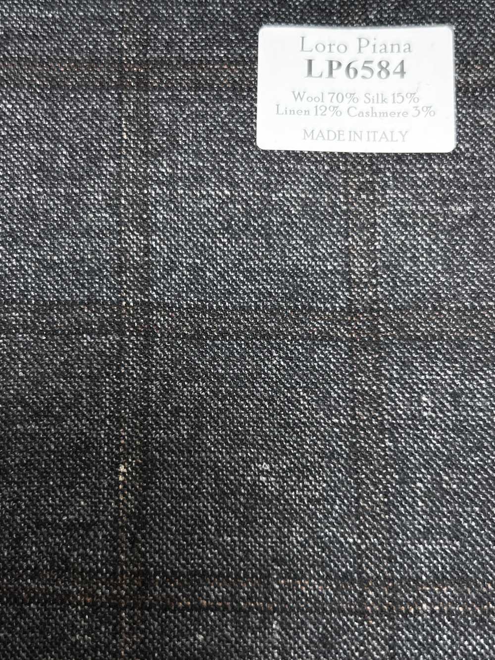LP6584 Loro Piana a quadri grigi[Tessile] HOSOI SYOJI