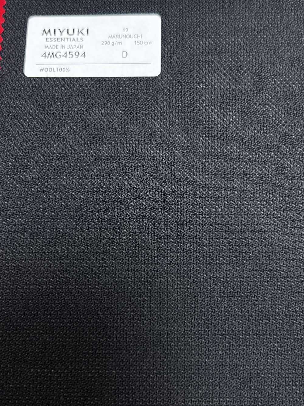 4MG4594 26AW MARUNOUCHI Twill tinta unita marrone scuro[Tessile] Lanificio Miyuki