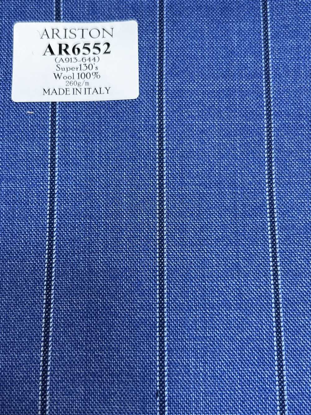 AR6552 ARISTON Super130's riga blu e blu navy[Tessile] HOSOI SYOJI