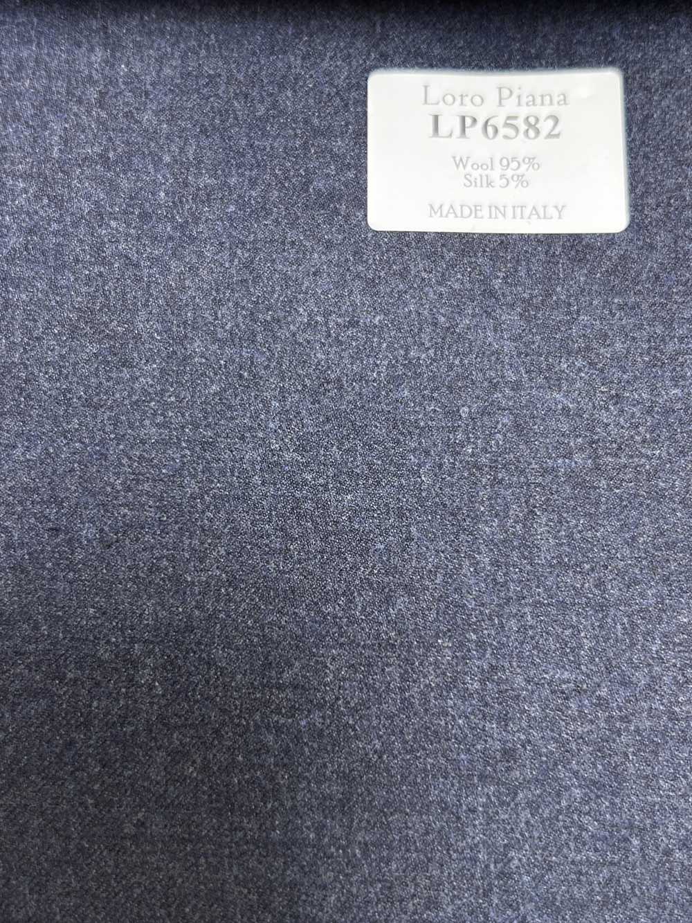 LP6582 Loro Piana blu navy senza fantasia[Tessuti] HOSOI SYOJI