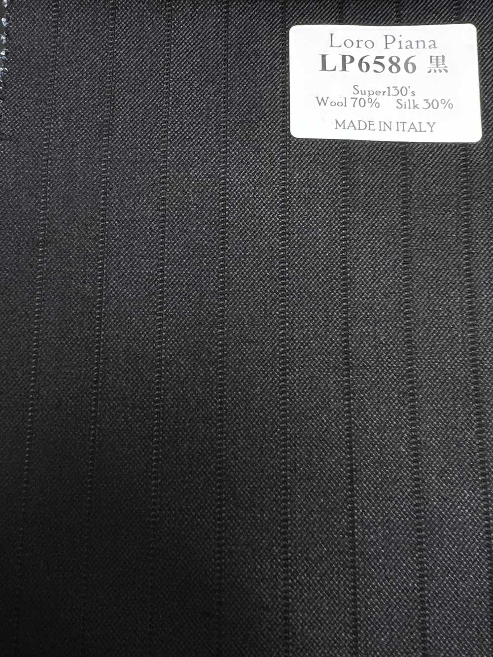 LP6586 Loro Piana Super130's riga nera[Tessuti] HOSOI SYOJI