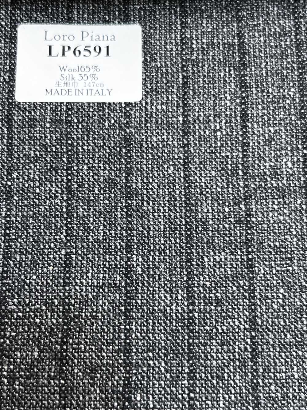 LP6591 Loro Piana Riga grigia[Tessile] HOSOI SYOJI