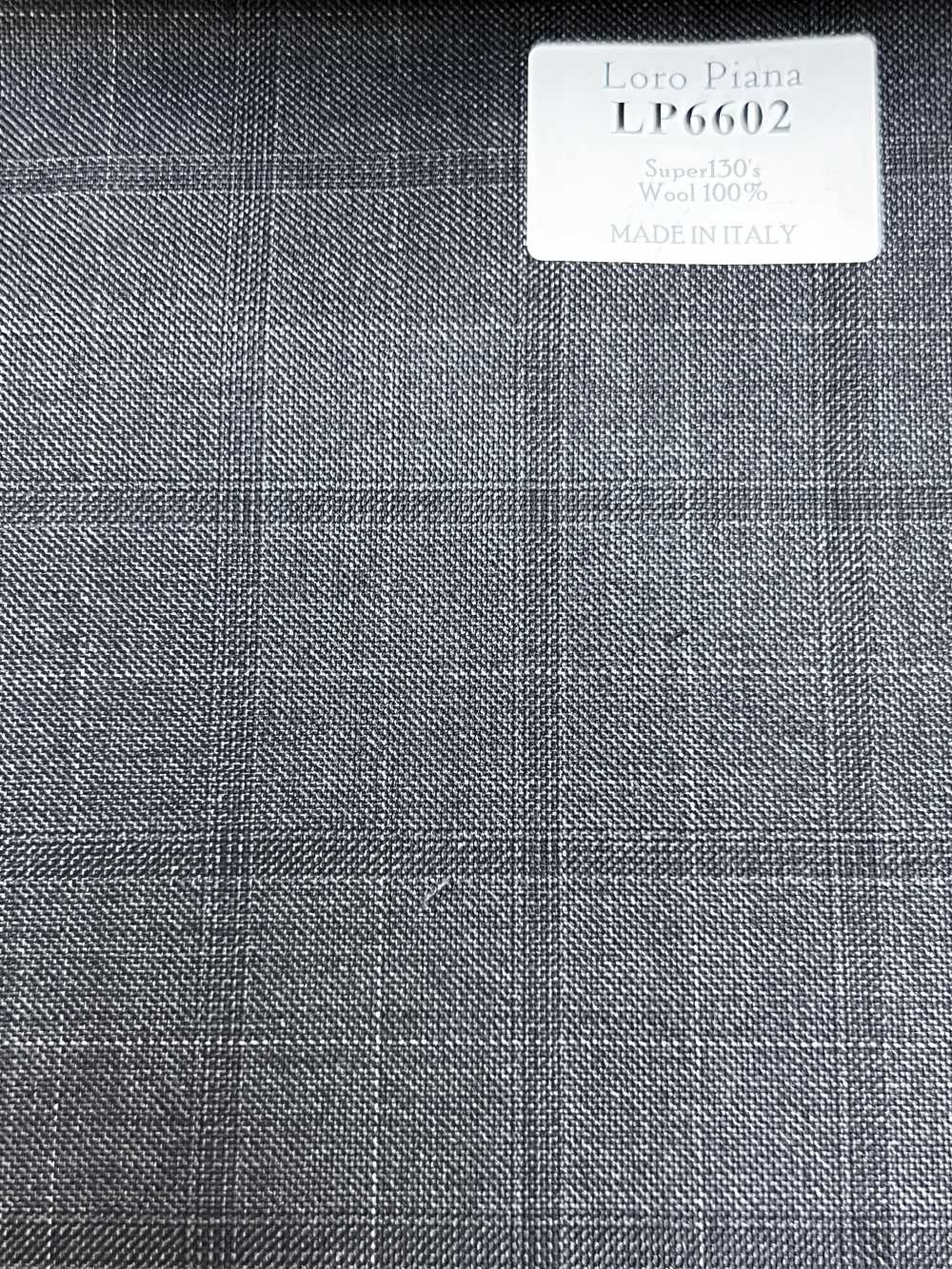 LP6602 Loro Piana Super 130's a quadri grigi[Tessuti] HOSOI SYOJI