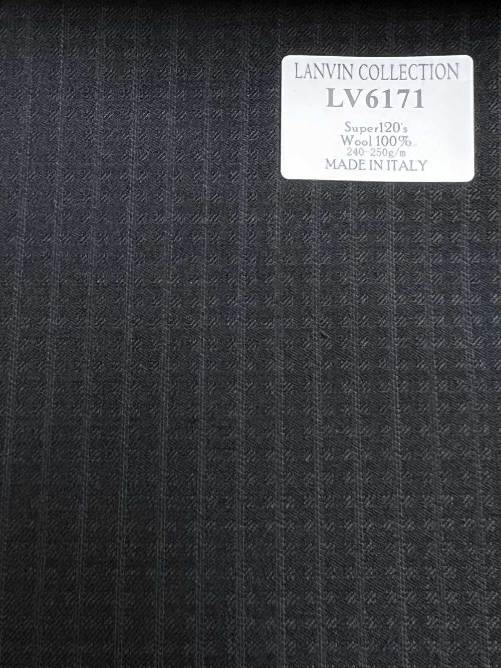 LV6171 LANVIN COLLECTION Super120's Quadri verdi[Tessile] HOSOI SYOJI