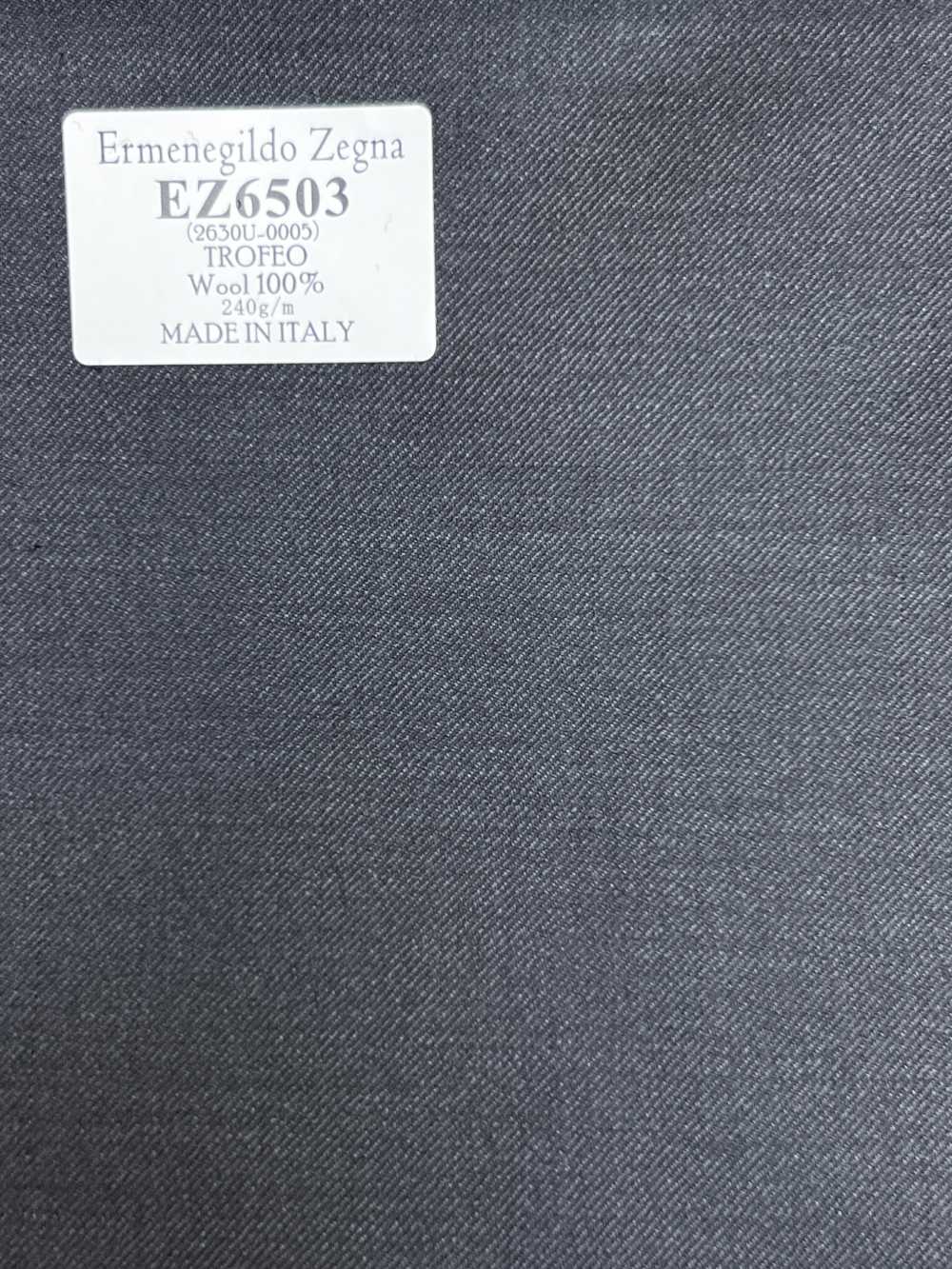 EZ6503 Ermenegildo Zegna TROFEO Grigio scuro tinta unita[Tessuti] HOSOI SYOJI