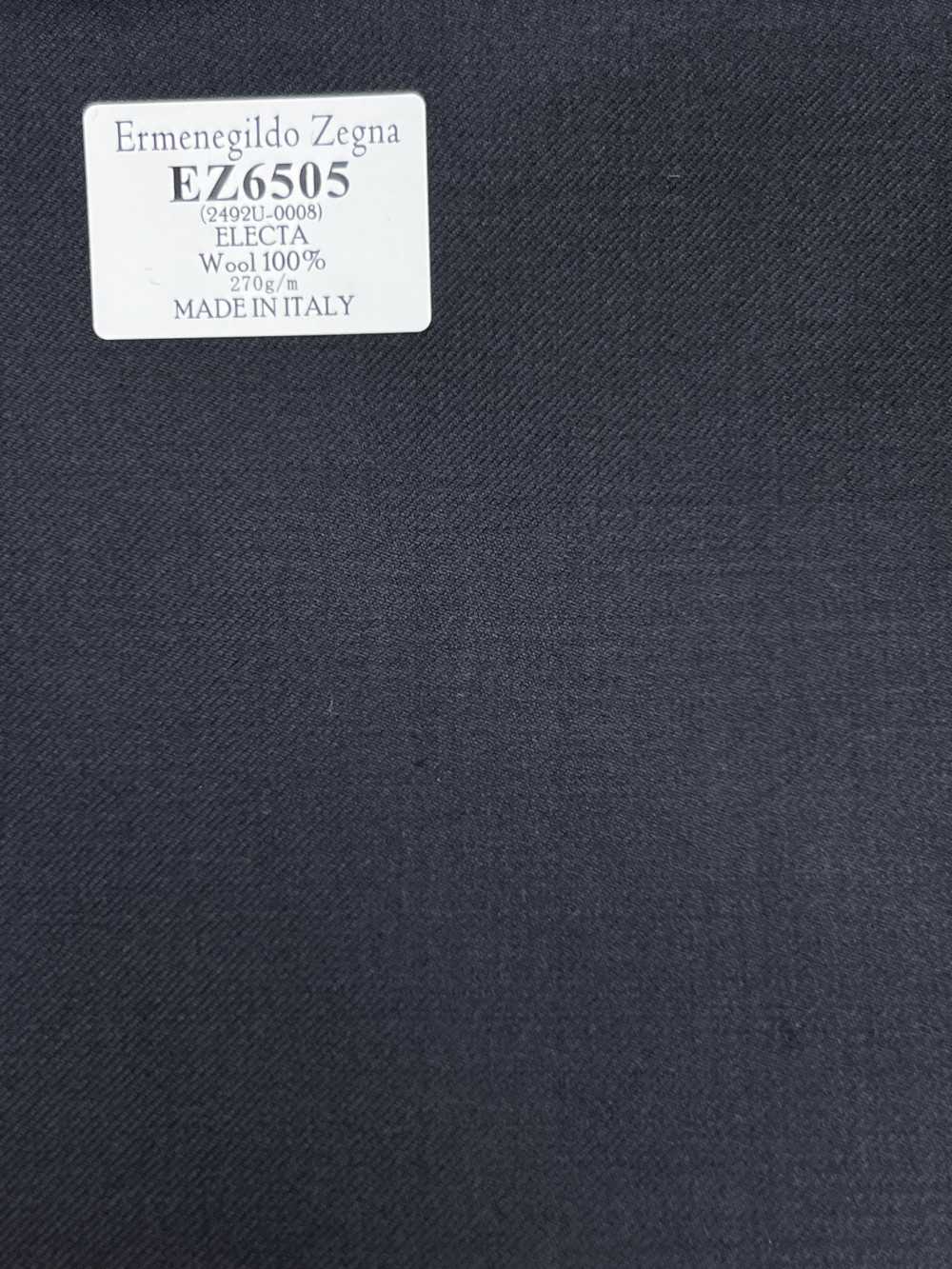 EZ6505 Ermenegildo Zegna ELECTA Nero tinta unita[Tessuti] HOSOI SYOJI