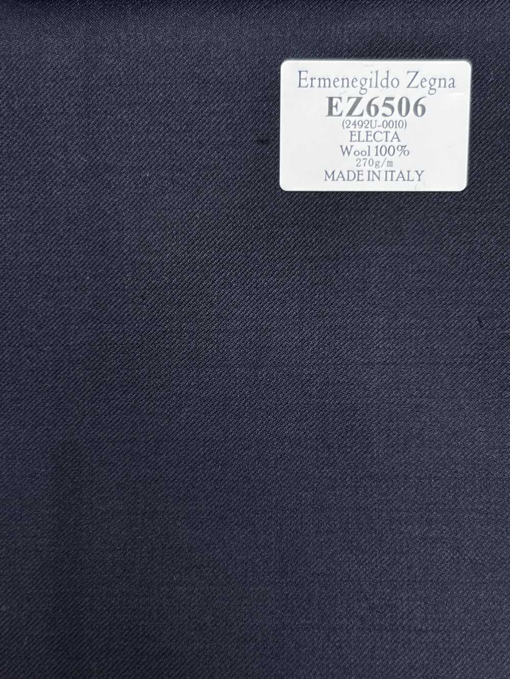 EZ6506 Ermenegildo Zegna ELECTA Blu navy scuro tinta unita[Tessuti] HOSOI SYOJI