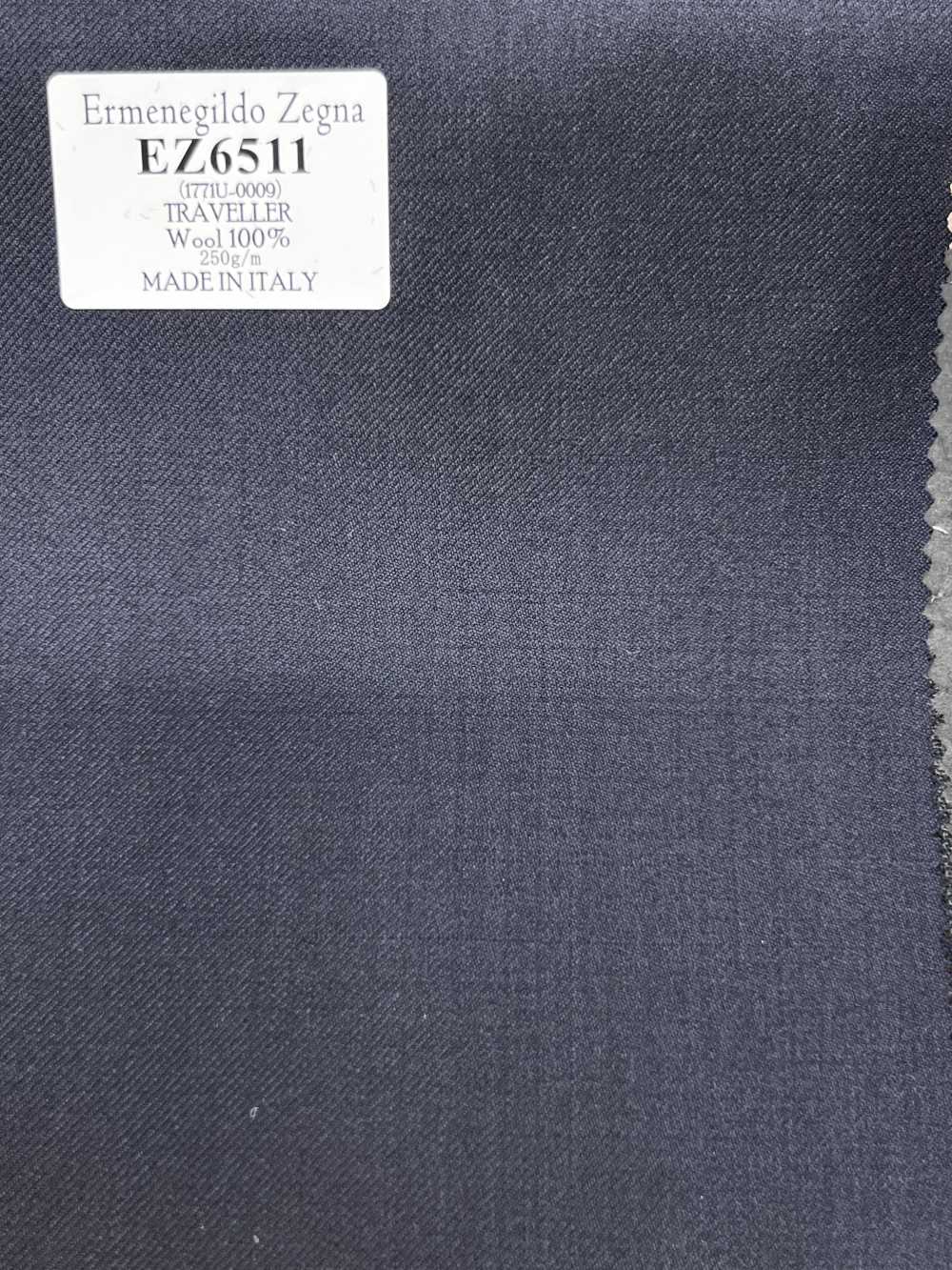 EZ6511 Ermenegildo Zegna TRAVELLER blu navy scuro tinta unita[Tessuti] HOSOI SYOJI