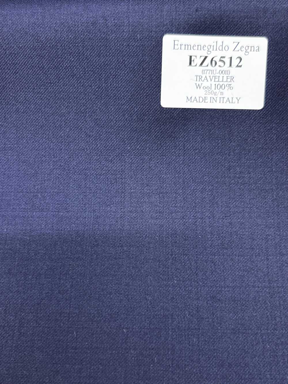 EZ6512 Ermenegildo Zegna TRAVELLER blu navy tinta unita[Tessuti] HOSOI SYOJI