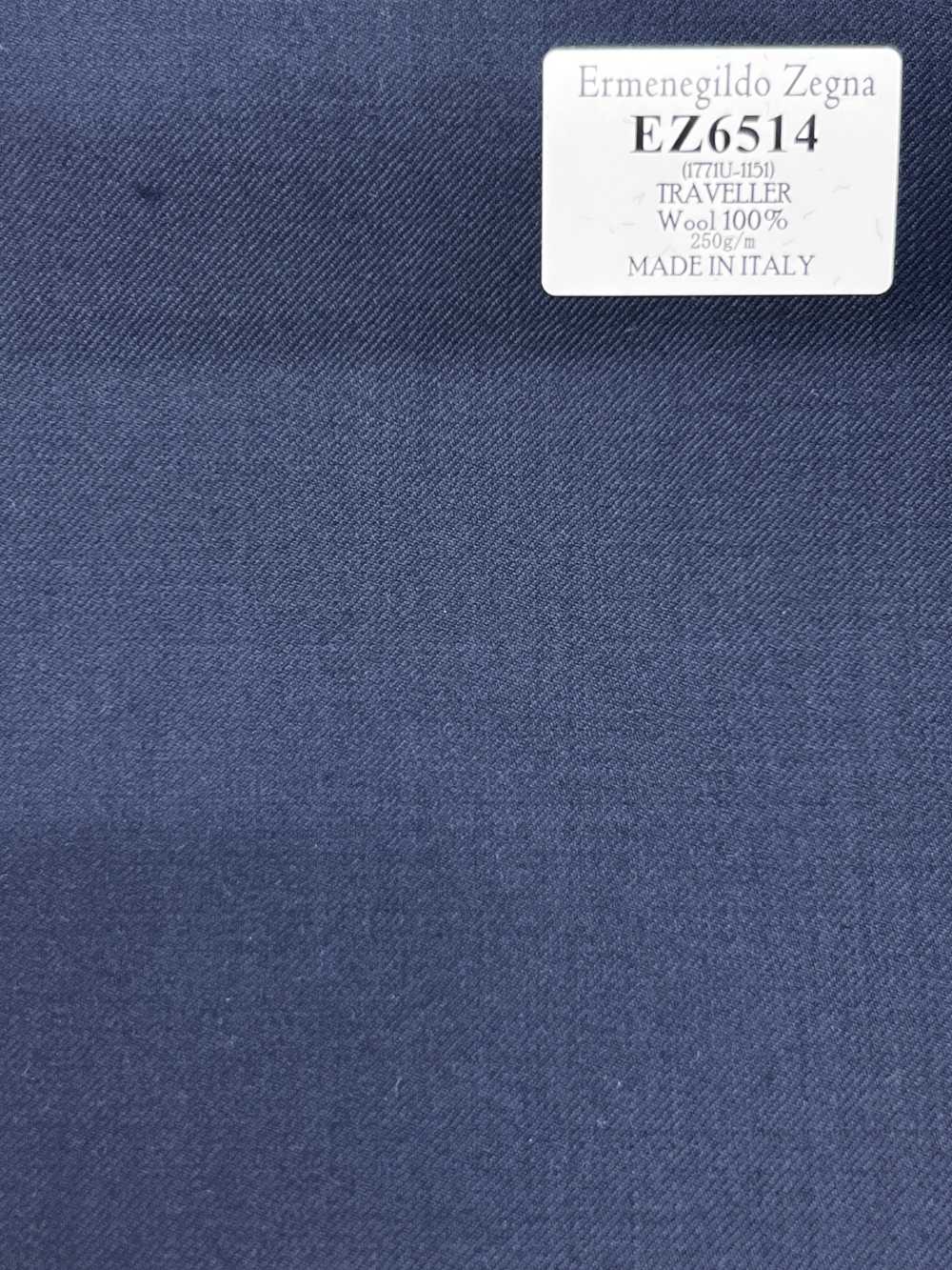 EZ6514 Ermenegildo Zegna TRAVELLER blu navy tinta unita[Tessuti] HOSOI SYOJI