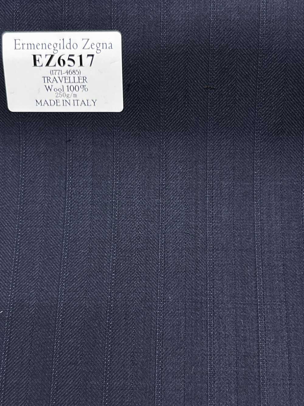 EZ6517 Ermenegildo Zegna TRAVELLER righe blu navy[Tessuti] HOSOI SYOJI