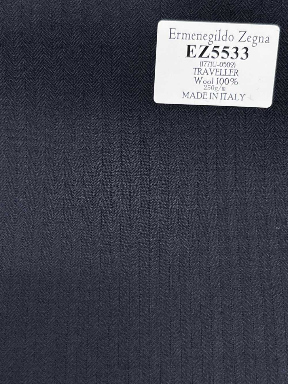 EZ5533 Ermenegildo Zegna TRAVELLER Riga nera[Tessuti] HOSOI SYOJI