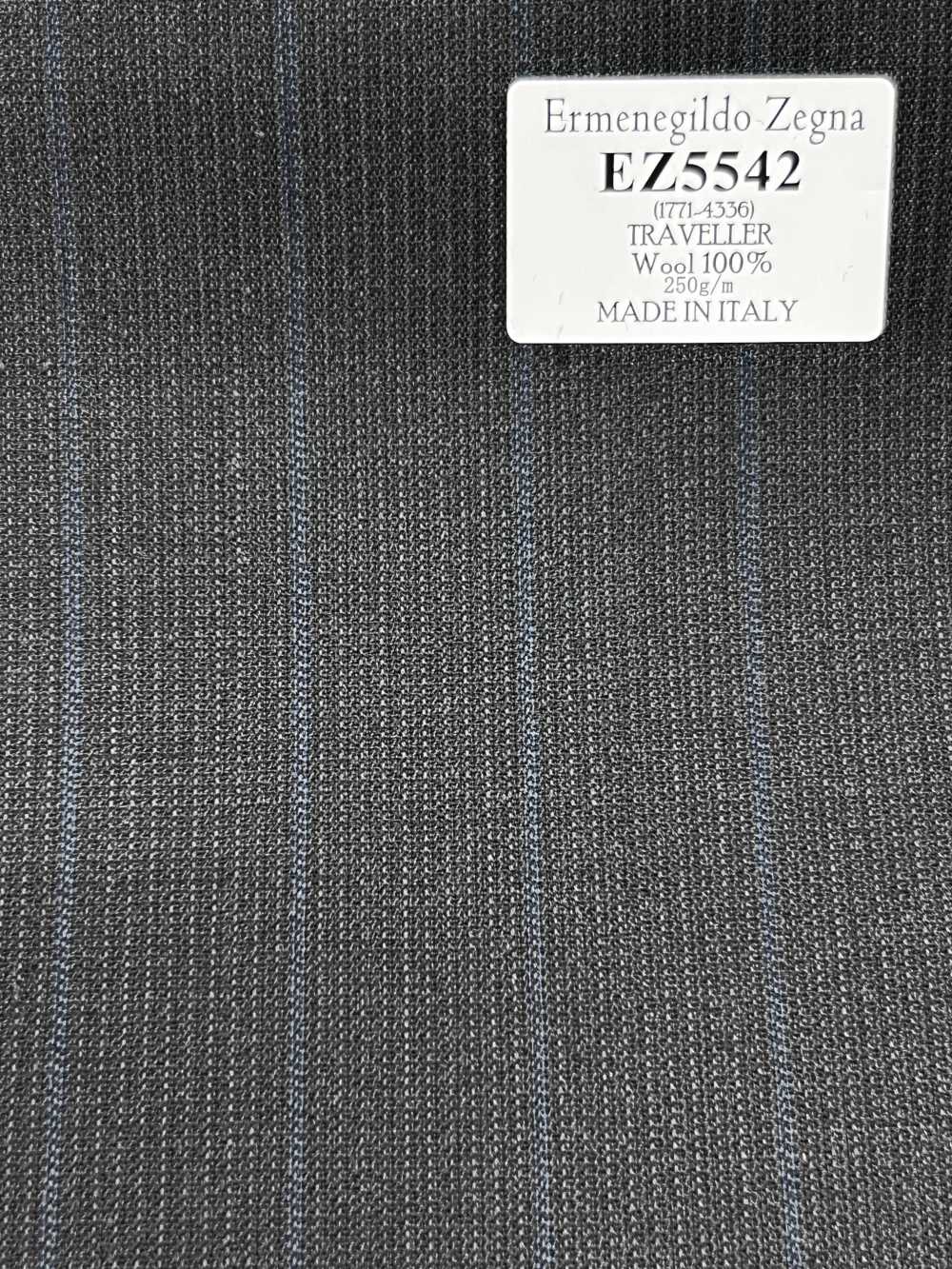 EZ5542 Ermenegildo Zegna TRAVELLER Grigio X Riga Saxe[Tessuti] HOSOI SYOJI