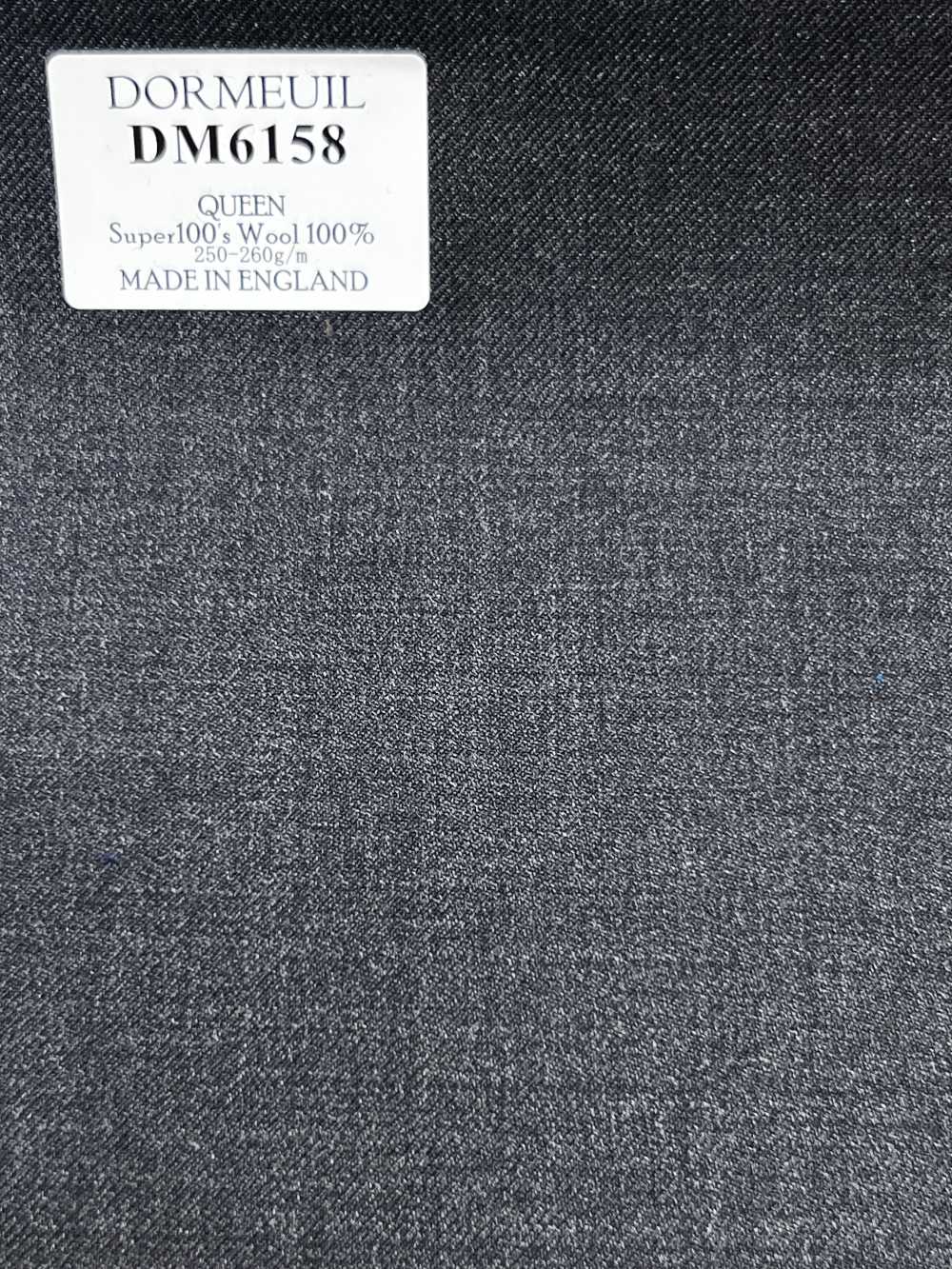 DM6158 DORMEUIL QUEEN Super100's tinta unita grigia[Tessuti] HOSOI SYOJI