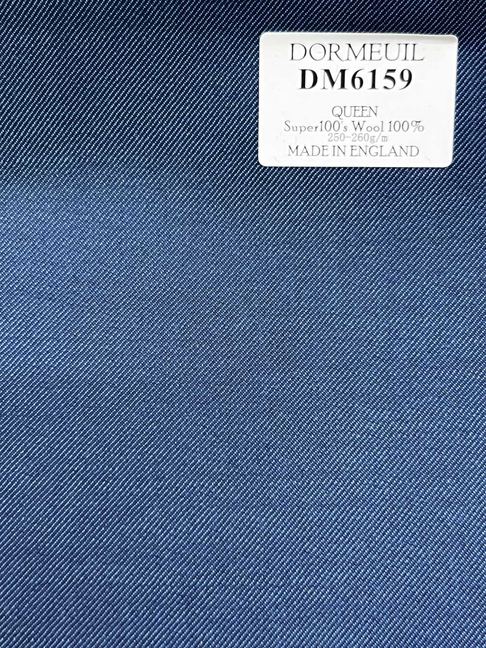 DM6159 DORMEUIL QUEEN Super 100's blu tinta unita[Tessuti] HOSOI SYOJI