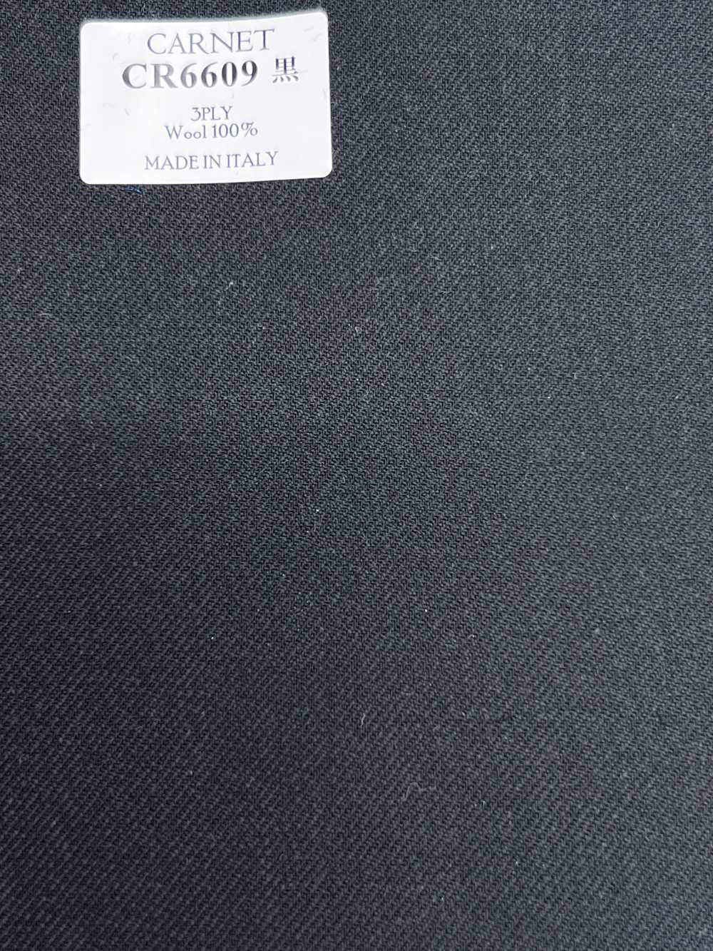 CR6609 CARNET 3 strati Nero tinta unita[Tessuti] HOSOI SYOJI