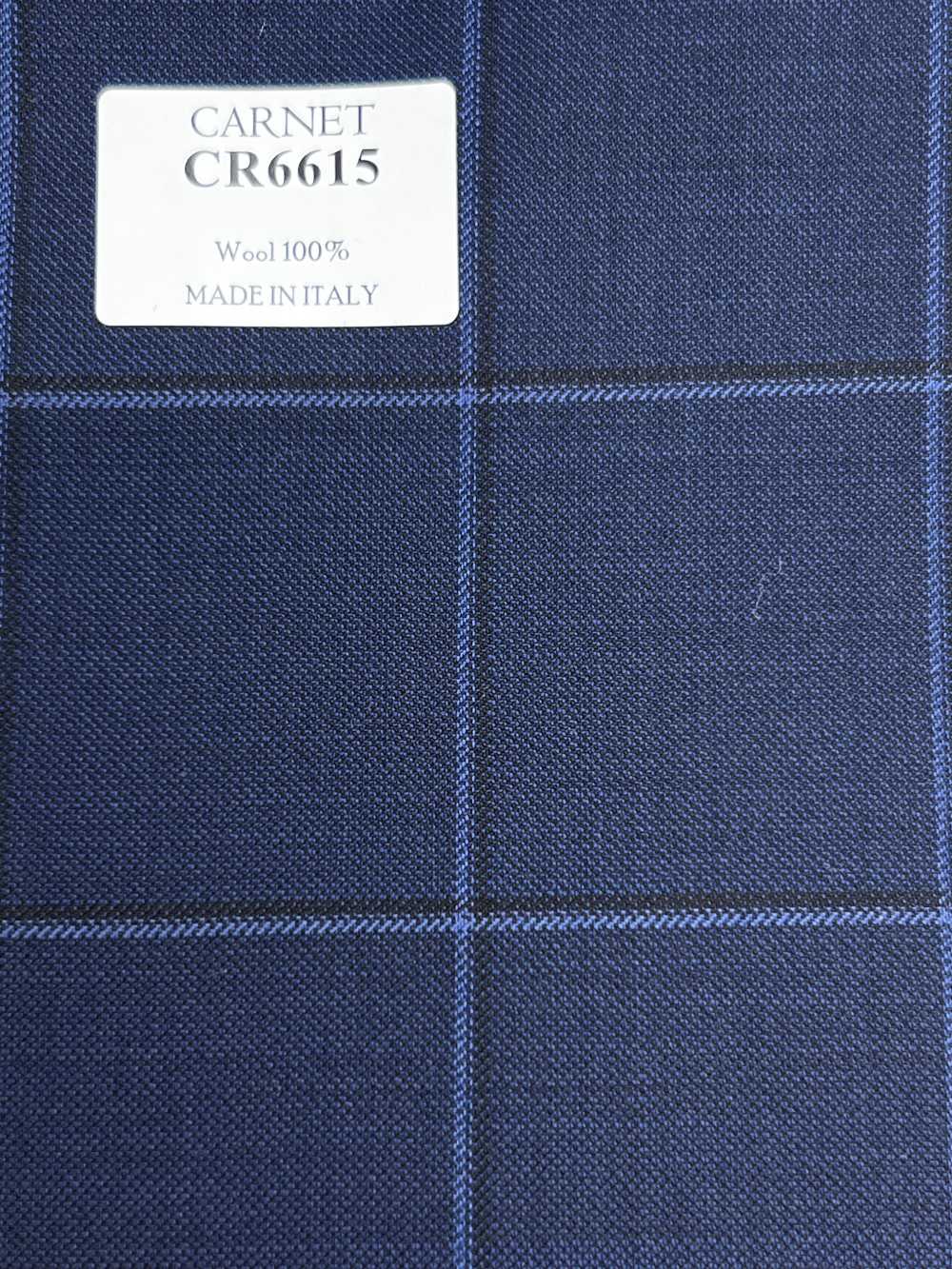 CR6615 CARNET 3 capi a quadri blu navy[Tessuti] HOSOI SYOJI