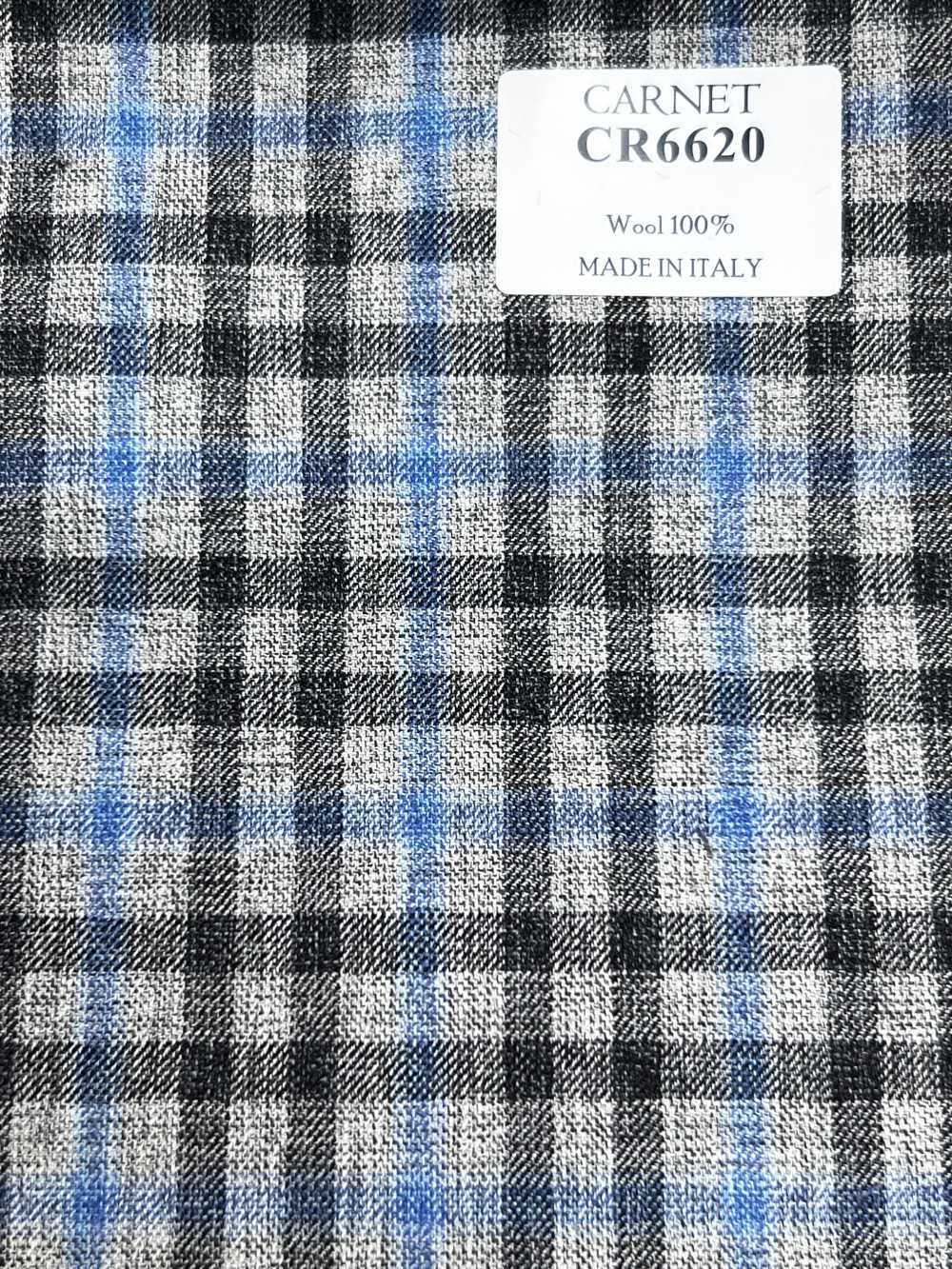 CR6620 CARNET Quadri grigi e blu[Tessuti] HOSOI SYOJI