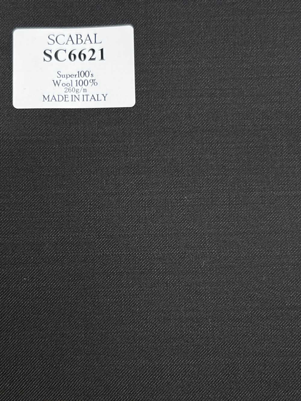 SC6621 SCABAL Super 120's marrone tinta unita[Tessile] HOSOI SYOJI