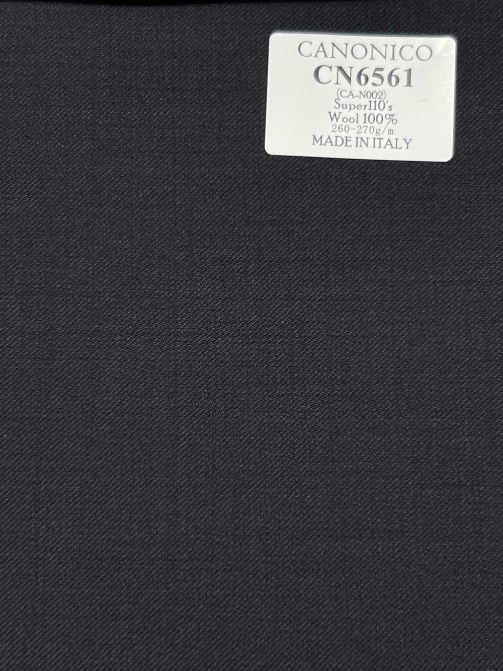 CN6561 CANONICO Super110's blu navy scuro tinta unita[Tessuti] HOSOI SYOJI