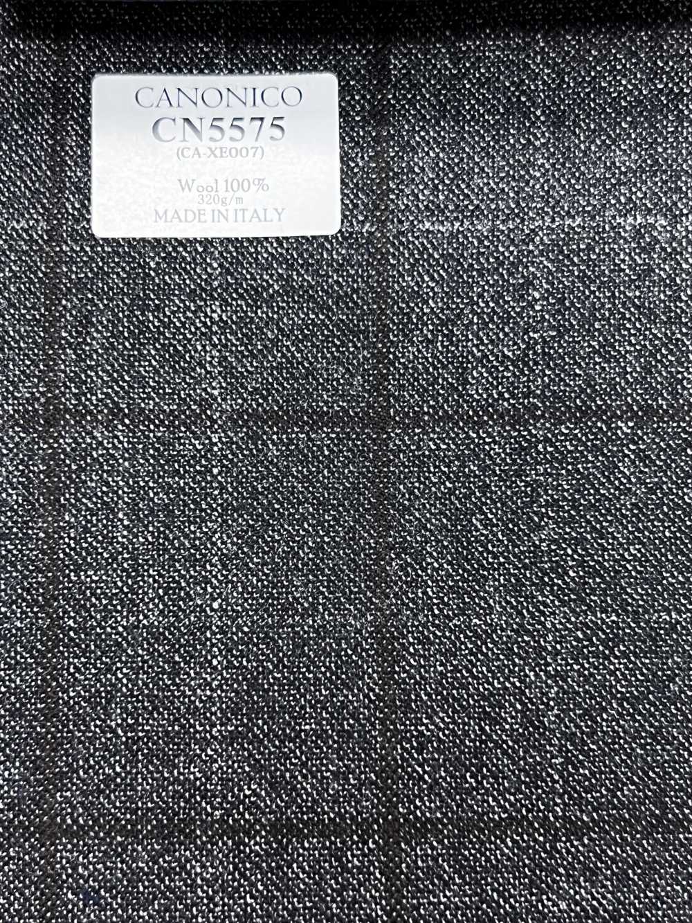 CN5575 CANONICO Super110's Quadri grigio × marrone[Tessuti] HOSOI SYOJI