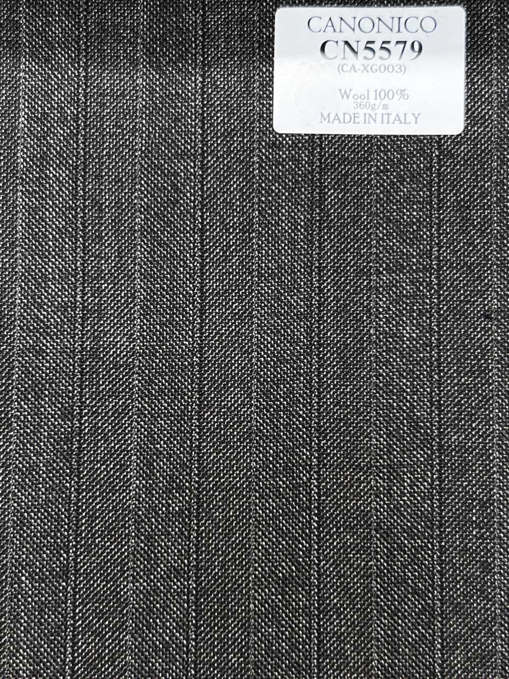 CN5579 CANONICO Super 110's a righe marroni[Tessuti] HOSOI SYOJI