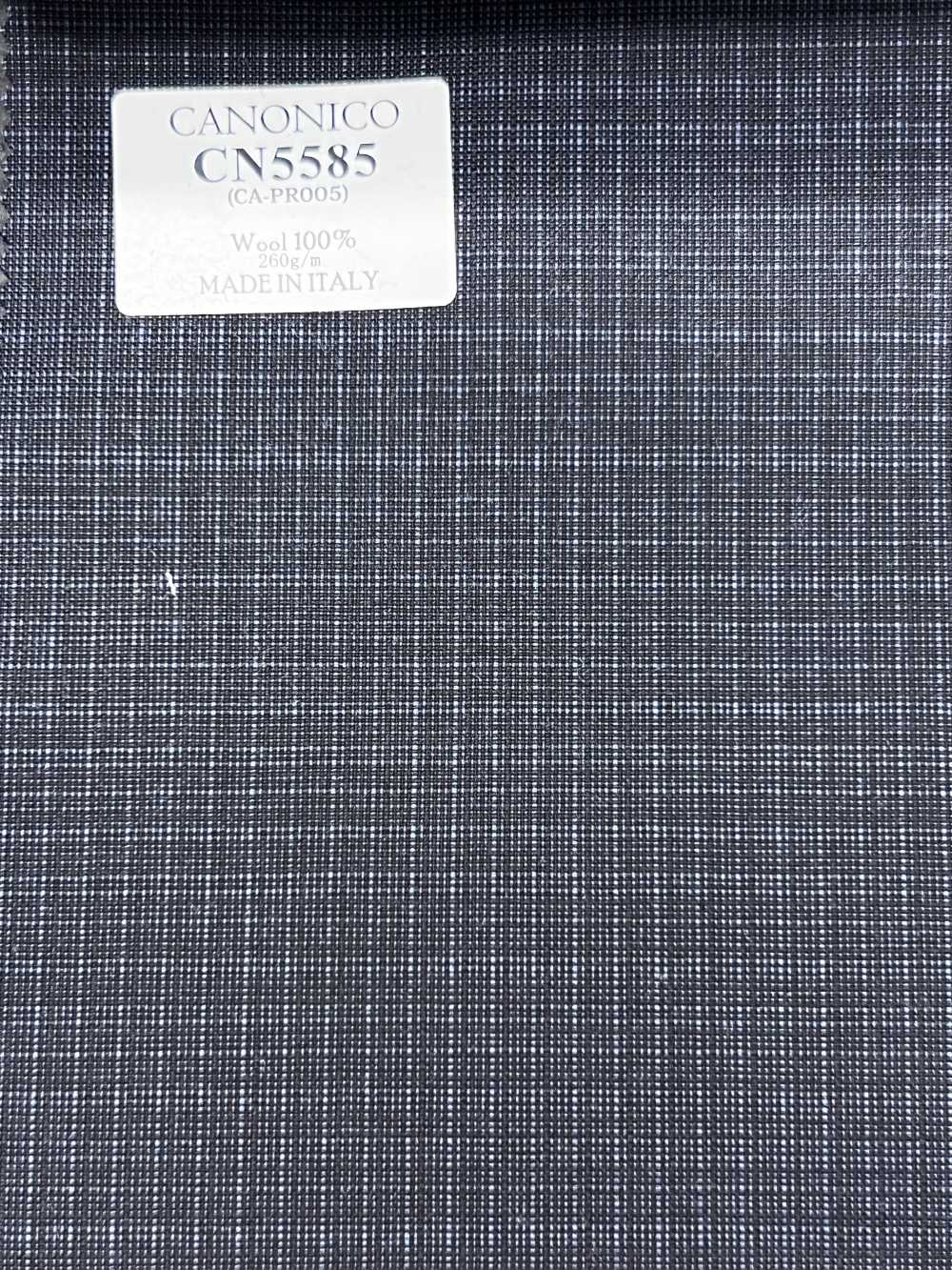 CN5585 CANONICO Super110's Quadri blu navy[Tessile] HOSOI SYOJI
