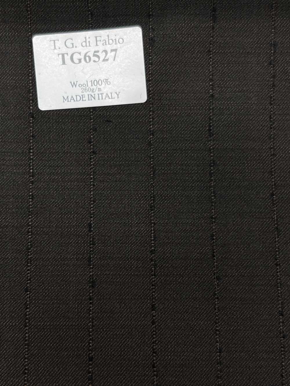 TG6527 T.G Di FABIO Righe marroni[Tessile] HOSOI SYOJI