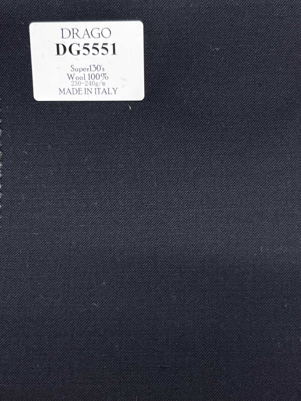 DG5551 DRAGO Super 130's blu navy scuro tinta unita[Tessuti] HOSOI SYOJI