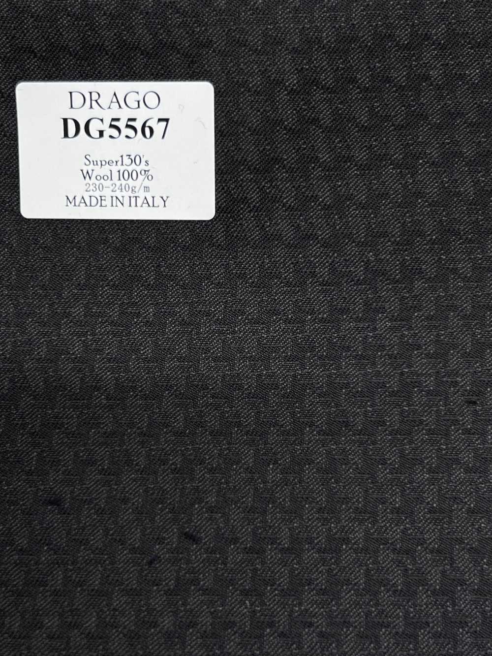 DG5567 DRAGO Super 130's pied-de-poule blu navy scuro[Tessuti] HOSOI SYOJI