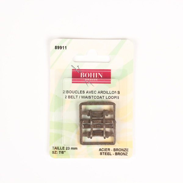 89911 Fibbia Color Bronzo (BOHIN)[Forniture Artigianali] BOHIN