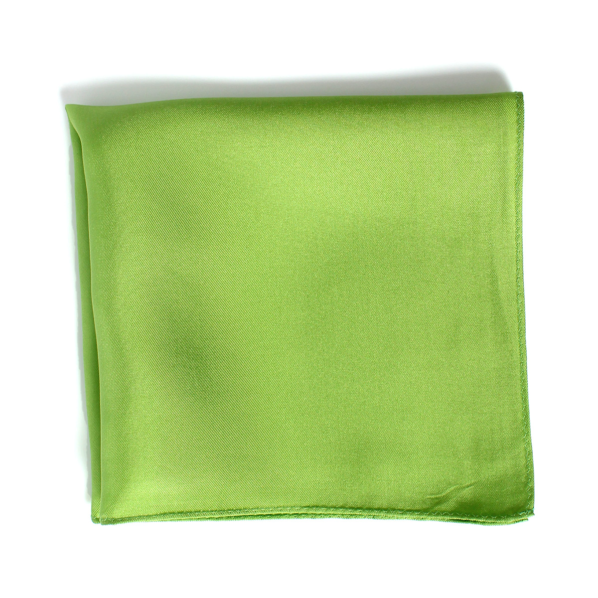 CF-1147 Fazzoletto Da Taschino In Twill Di Seta 16 Momme Realizzato In Giappone Verde Chiaro[Accessori formali] Yamamoto(EXCY)