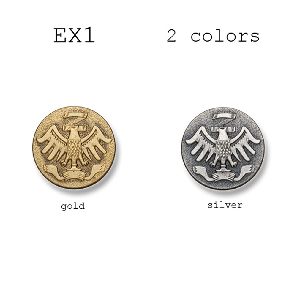 EX1 Bottoni In Metallo Per Abiti Domestici E Giacche[Pulsante] Yamamoto(EXCY)
