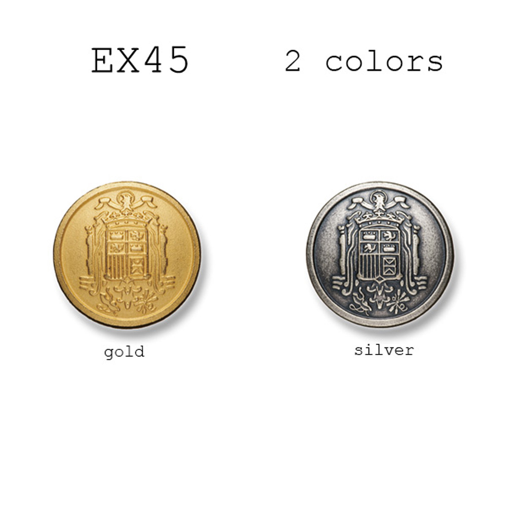 EX45 Bottoni In Metallo Per Abiti Domestici E Giacche[Pulsante] Yamamoto(EXCY)