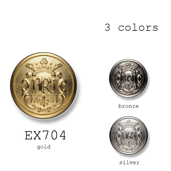 EX704 Bottoni In Metallo Per Abiti Domestici E Giacche[Pulsante] Yamamoto(EXCY)