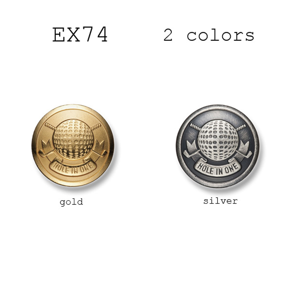 EX74 Bottoni In Metallo Per Abiti Domestici E Giacche[Pulsante] Yamamoto(EXCY)
