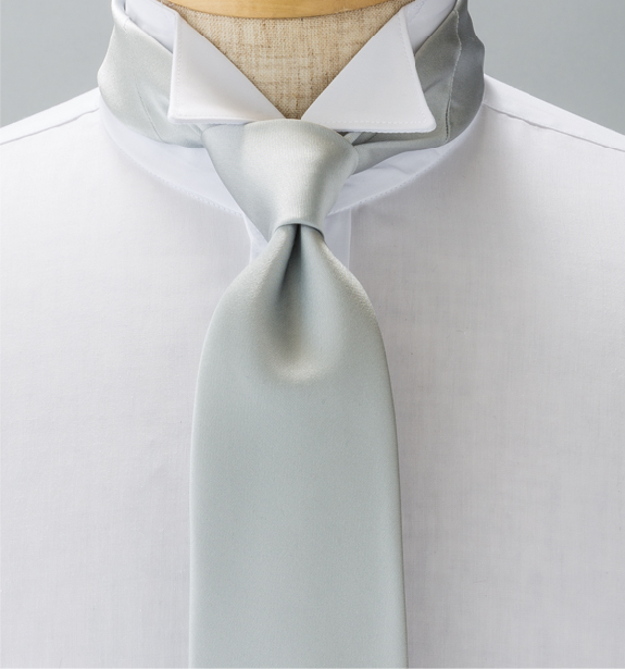NE-30 Made In Japan Cravatta Formale Argento Satinato[Accessori Formali] Yamamoto(EXCY)