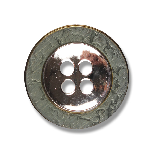 YM4 Bottoni Giapponesi In Metallo Per Abiti E Giacche, Argento[Pulsante]