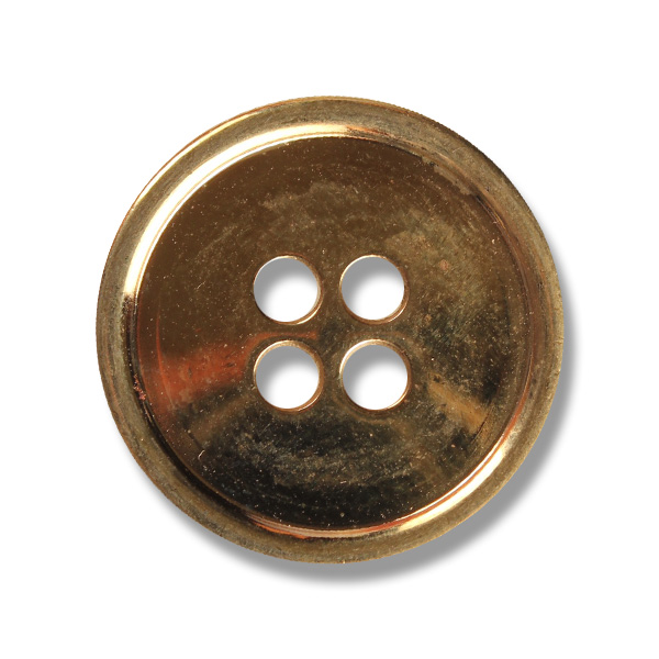 YS20 Bottoni In Metallo Per Abiti E Giacche Made In Japan Oro[Pulsante]
