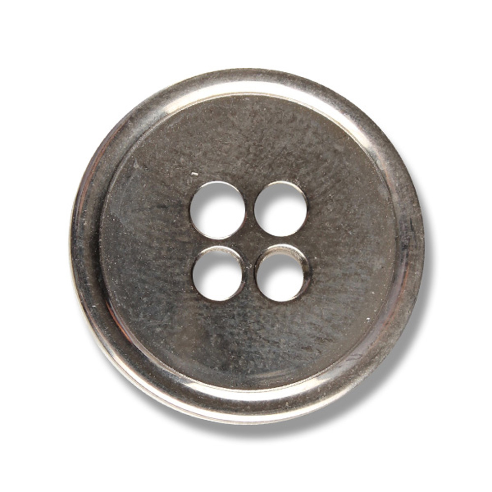 YS21 Bottoni Giapponesi In Metallo Per Abiti E Giacche, Argento[Pulsante]