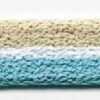 Beige Sabbia × Bianco × Azzurro Cielo