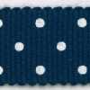 Blu Notte × Bianco A Pois