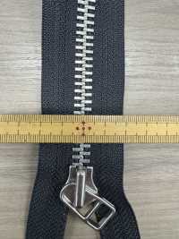 10MAMMR Separatore Bidirezionale In Alluminio Con Cerniera In Metallo Taglia 10 YKK Foto secondaria