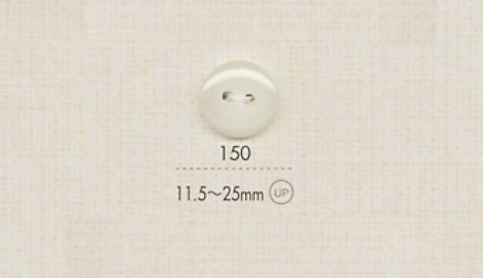 150 DAIYA BUTTONS Bottone in poliestere a due fori