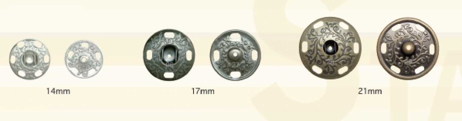 1517 Bottone automatico stampato