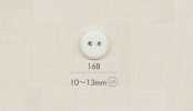 168 DAIYA BUTTONS Bottone in poliestere a due fori