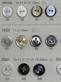 1920 BOTTONI DAIYA Bottone In Poliestere Con 3 Fori Tsu[Pulsante] DAIYA BUTTON(DAIYA BUTTON) Sottofoto